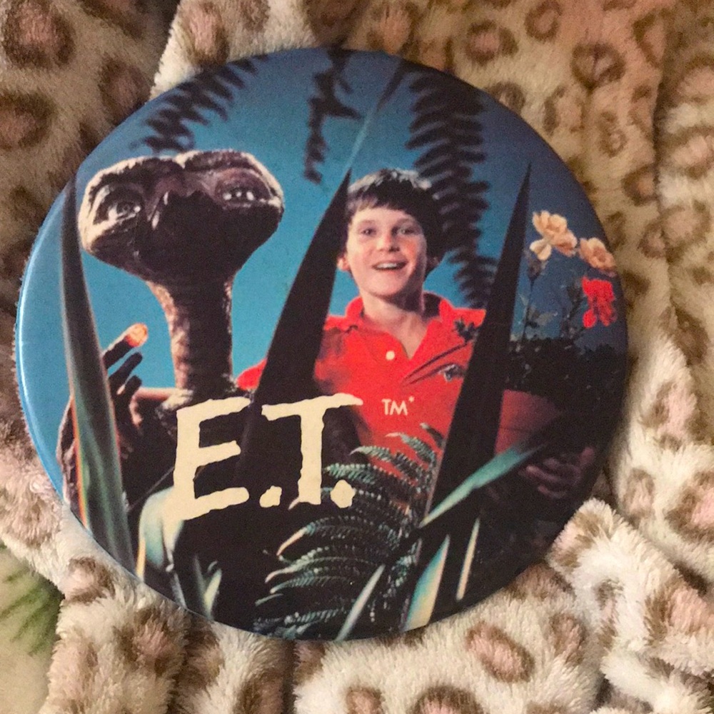 80s (?) Huge ET movie pin or display
